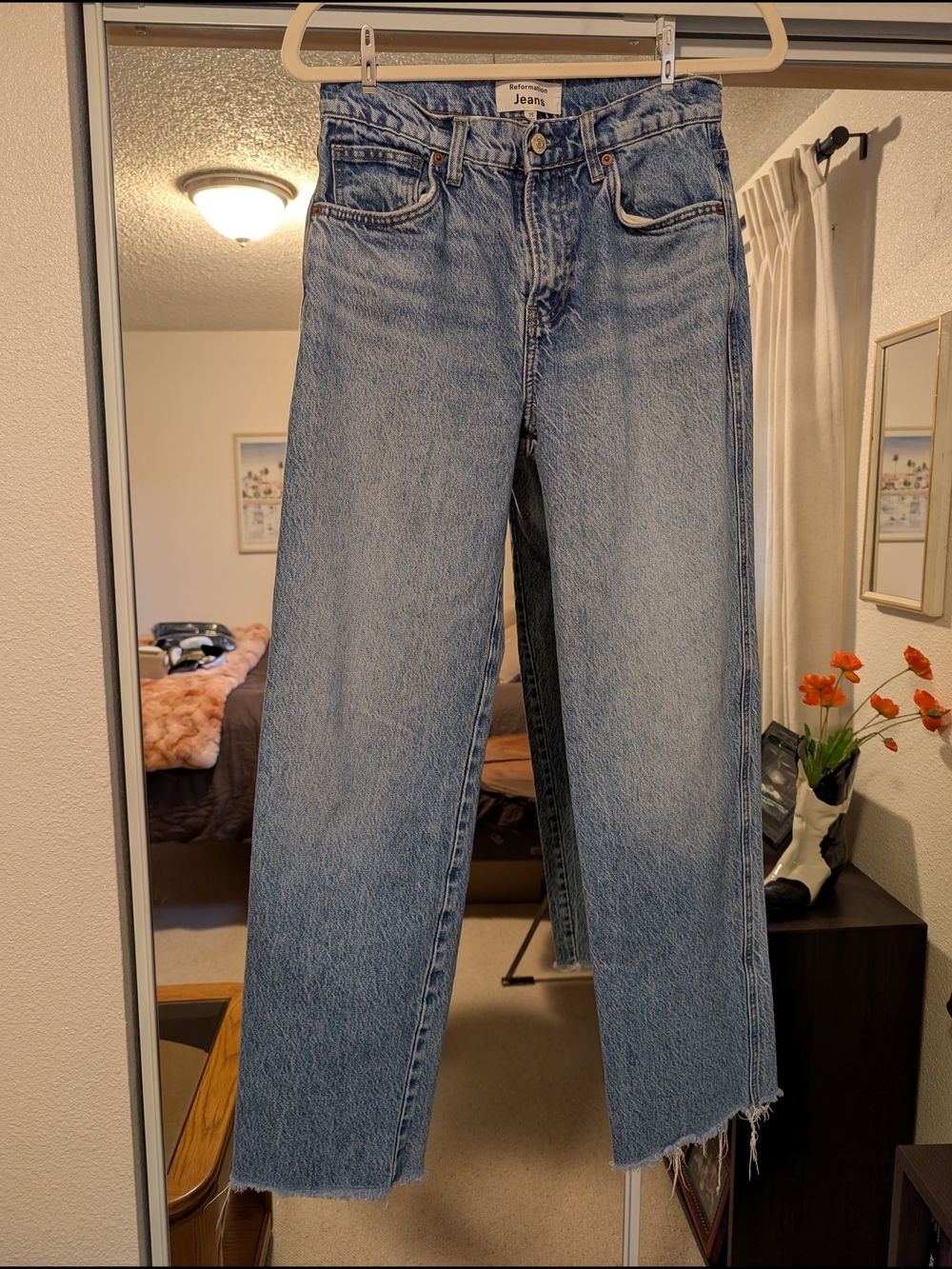 Reformation Val Jeans Colorado Sz 25 - Picture 6 of 7